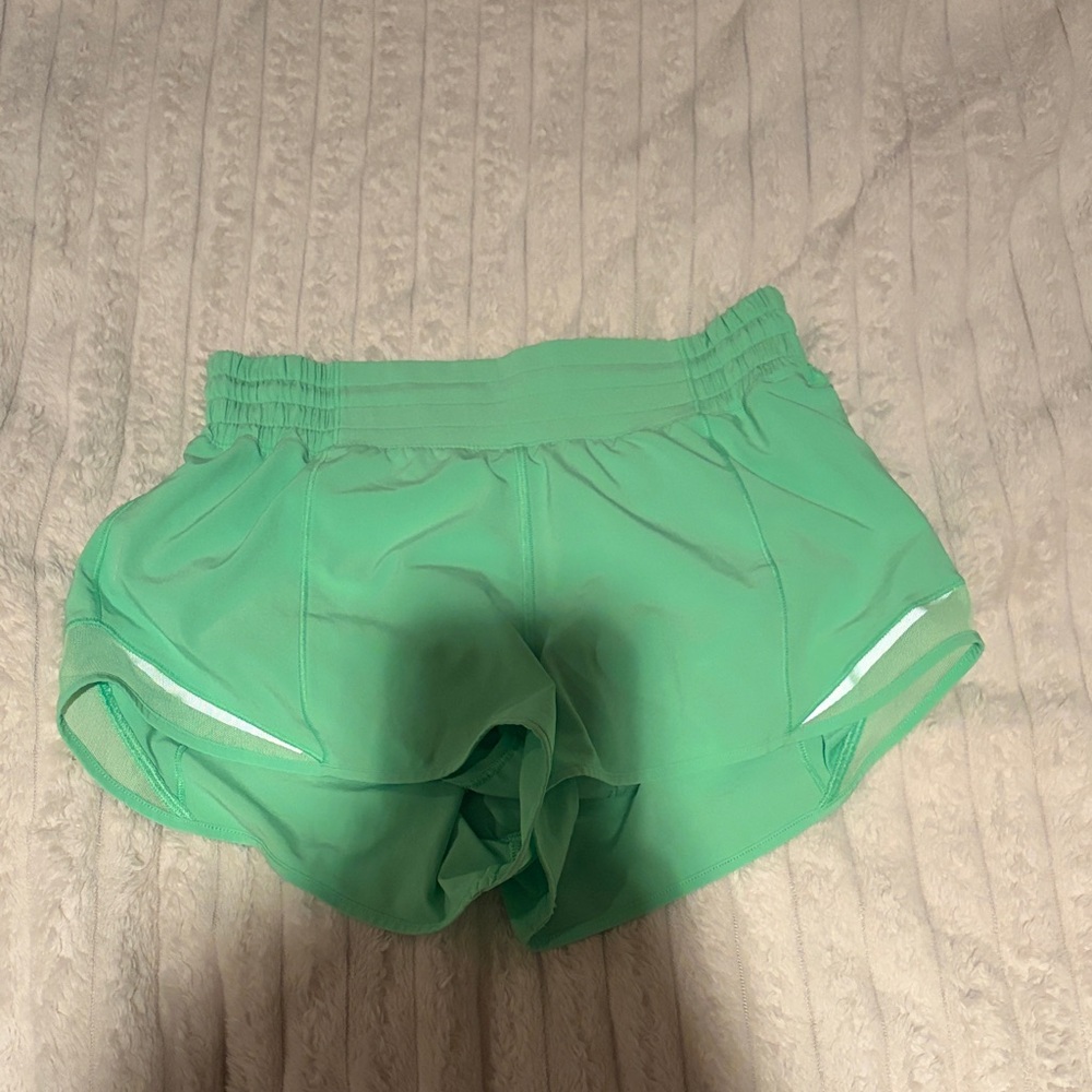 Lululemon Athletica Mint Green Athletic Shorts